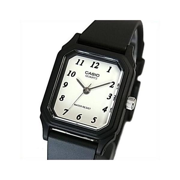 爆買 CASIO Standard カシオ スタンダード アナログクォーツ レディース腕時計 ラバーベルト ホワイト文字盤 海外モデル LQ-142-7B