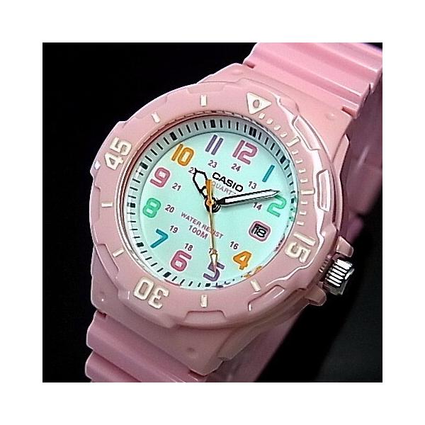 CASIO Standard カシオ スタンダード アナログクォーツ レディース腕時計 ピンクラバーベルト ホワイト文字盤 海外モデル LRW-200H-4B2