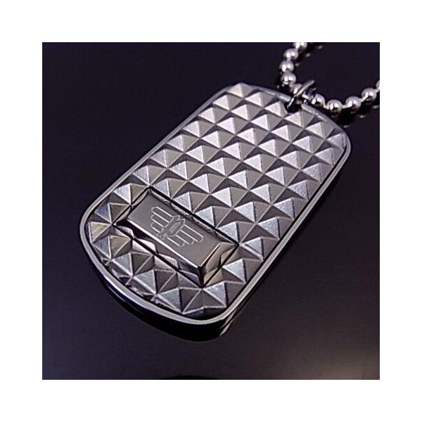 POLICE/accessory(ポリスアクセ)STORM プレートタグトップ ステンレス ネックレス(送料無料)PJ23903PSU01 国内正規品