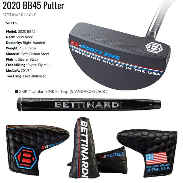 人気定番の新発売 パター Usモデル Bettinardi グリップ 45 パター スタンダード 45 Usモデル ベティナルディ スタンダード 年 Putter Standard Grip 0308h Firststageヤフーショップ