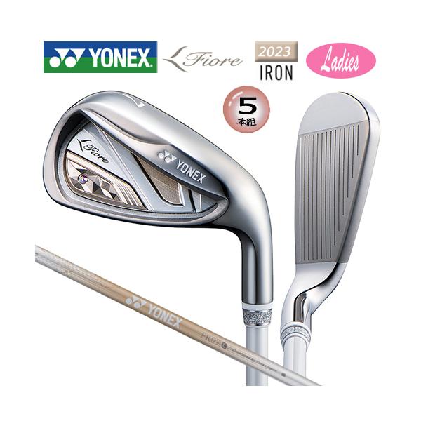 YONEX Fiore レディースセット (L) 7-9PS、5u、5W、パター