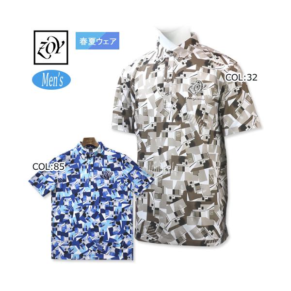 ZOY（ゾーイ） ZOY 071210001 メンズ ポロシャツ 半袖 ストレッチ 吸湿