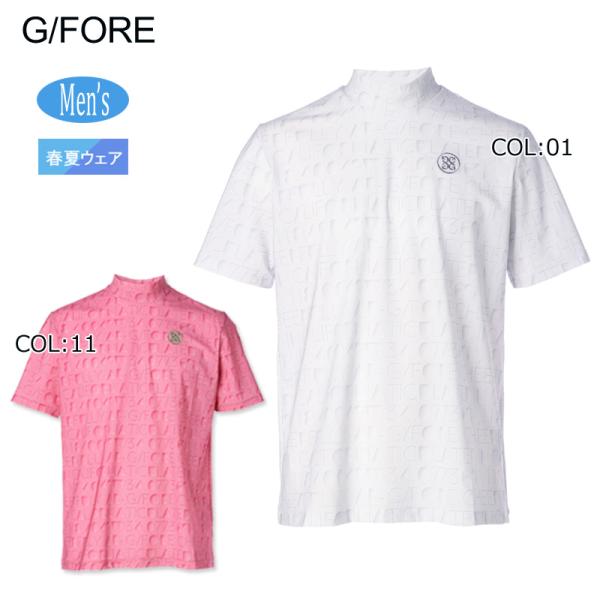 G/FORE (GFORE) ジーフォア 073213003 メンズ 半袖ハイネックシャツ