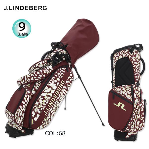 J.LINDEBERG VESSELコラボ ジェイリンドバーグ キャディバッグ J.LINDEBERG(ジェイリンドバーグ) ツアープロ愛用！VESSEL とコラボ