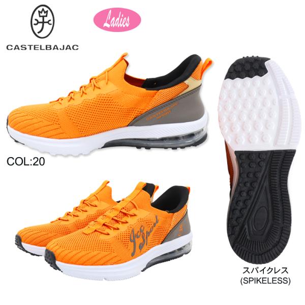 カステルバジャック CASTELBAJAC 7244195229 レディース  シューズ 紐靴 ゴルフシューズ スポーツ用品 春夏秋冬 CASTELBAJAC SPORT カステルバジャック 7244195229 レディース