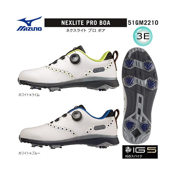 【新品】Mizuno ゴルフシューズ ホワイト/ネイビー 新品】Mizuno ゴルフシューズ ホワイト/ネイビー Mizuno ゴルフ