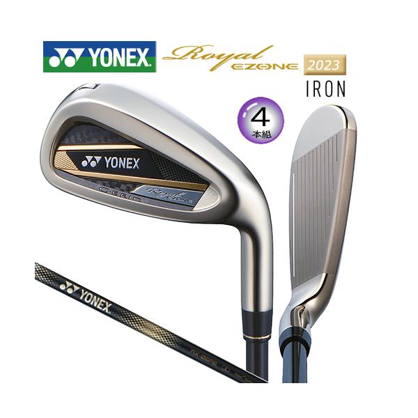 YONEX ヨネックス i-EZONE アイアン Sシャフト7,8,9,P 4本 Royal EZONE ヨネックス (YONEX) 2023 ロイヤル イーゾーン (Royal