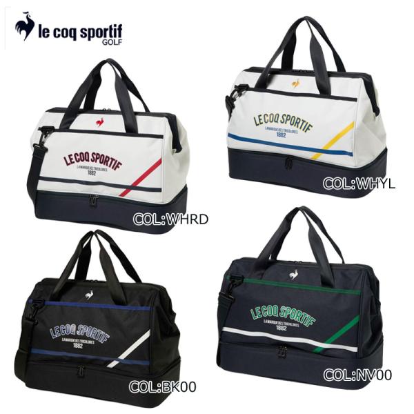 ルコックゴルフ Le coq sportif GOLF LG6SBB00M ボストンバッグ 二層式 大開口 鞄 旅行鞄 ゴルフグッズ ゴルフ用品