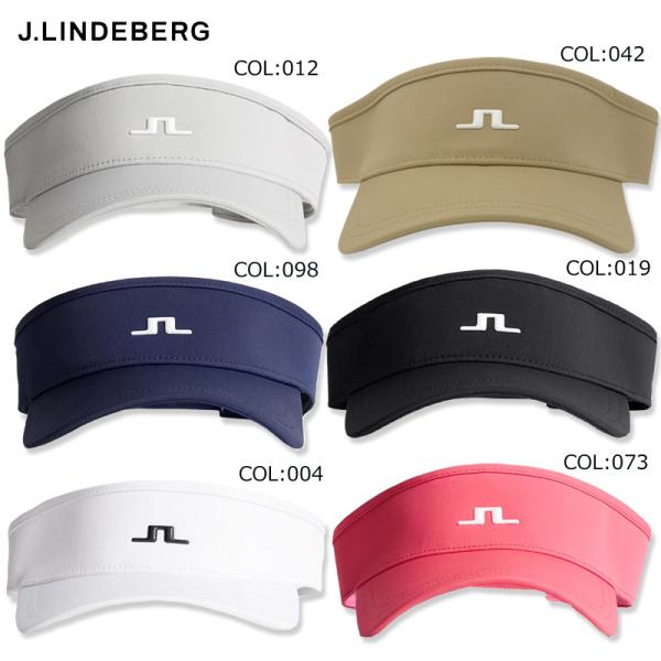 ジェイリンドバーグ J.LINDEBERG 073-53330 サンバイザー 帽子 シンプル ゴルフウェア スポーツウェア 春夏秋冬 夏小物