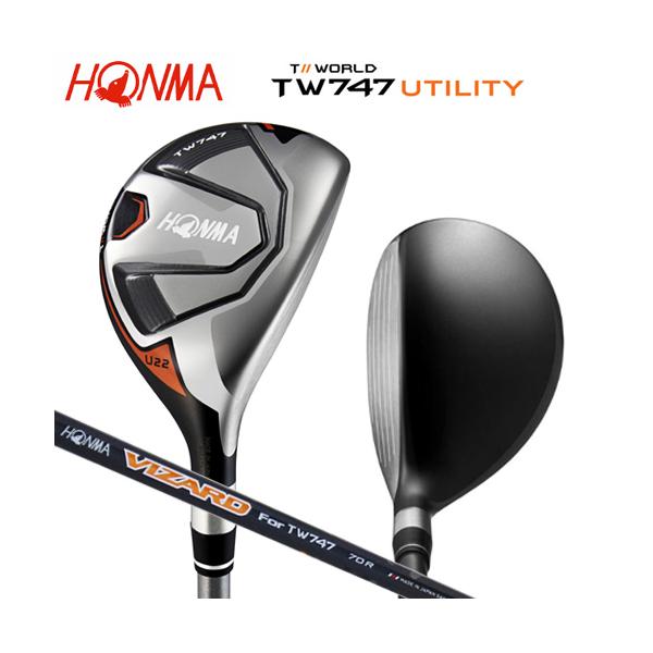本間ゴルフ(ホンマ/HONMA) ツアーワールド TW747 ユーティリティ ヴィザード VIZARD TW747 70R カーボンシャフト