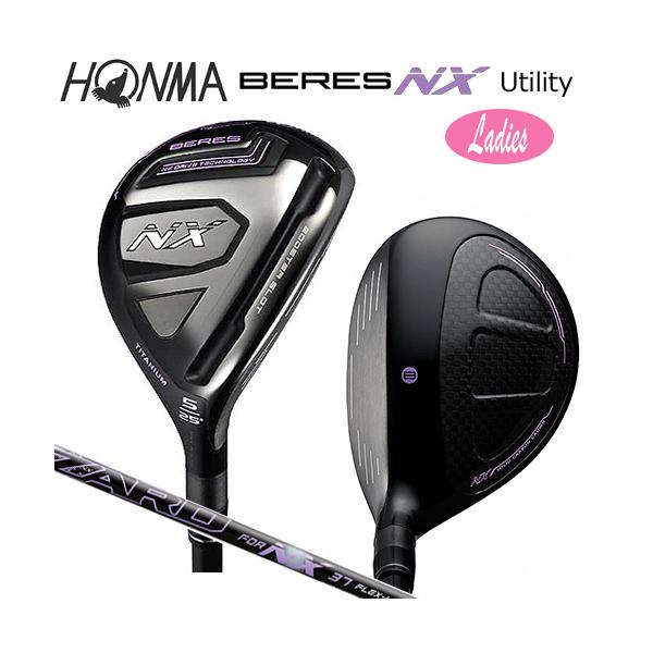 本間ゴルフ(ホンマ/HONMA) 2023 ベレス NX (BERES NX LADIES) レディース チタンヘッド ユーティリティ 右用 ヴィザード FOR NX 37