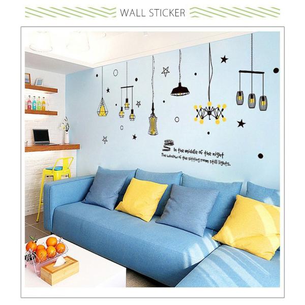 ウォールステッカー ランプ インテリア ライト 電球 リラックス アート かわいい 壁ステッカー おしゃれ こども部屋 60cm 90cm かっこいい 男の子 女の子 Buyee Buyee 日本の通販商品 オークションの代理入札 代理購入