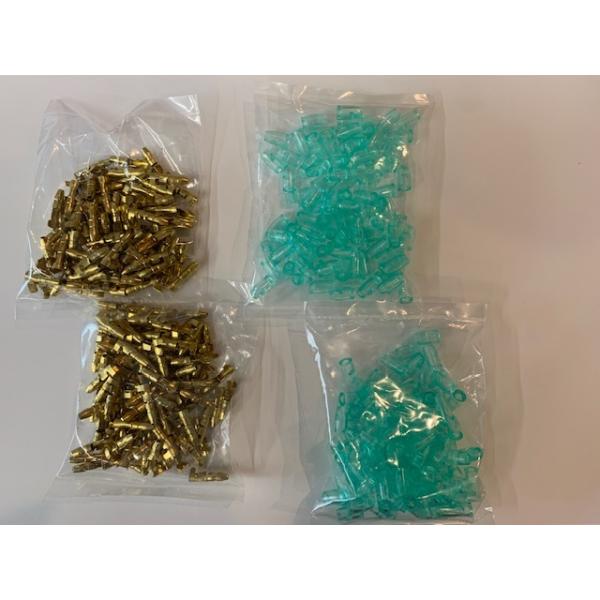 YAZAKI 矢崎総業　ギボシターミナル・スリーブ（オス・オス）各２００個　※オスのセットです！メスは入ってません。