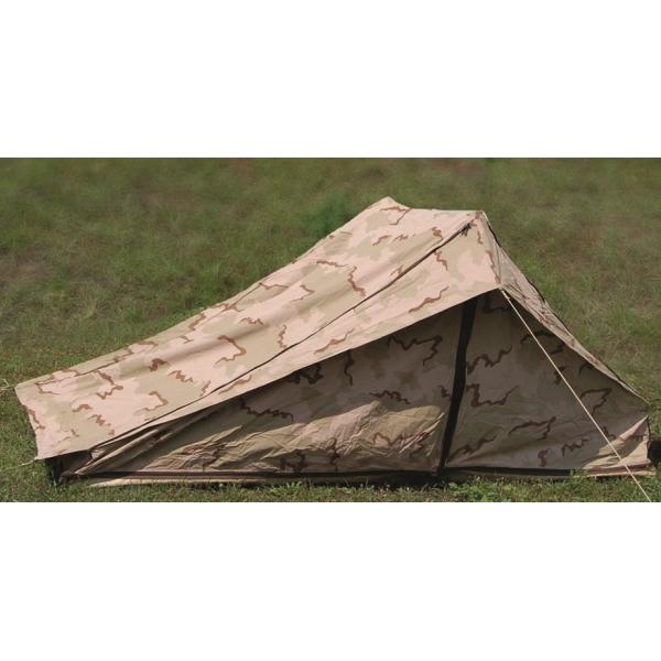 オランダ軍放出１人用テント サンド・カモフラージュ パップテント系 