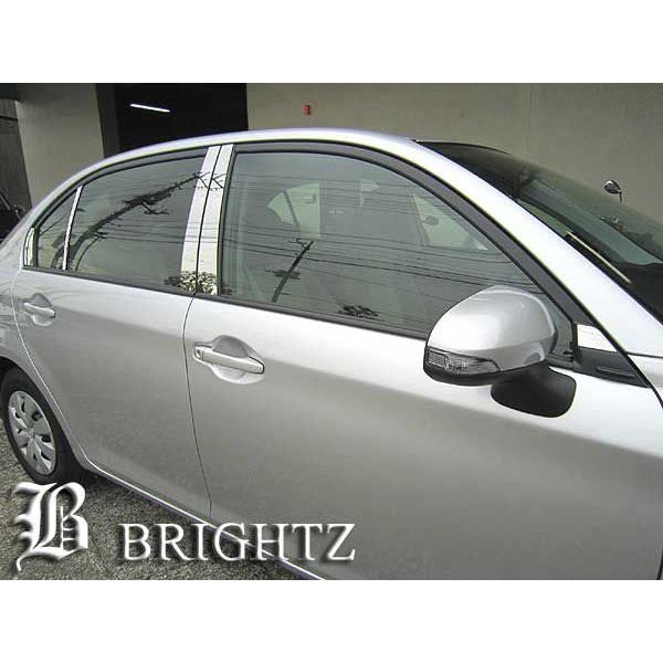 BRIGHTZ カローラアクシオ NZE161 NRE160 NZE164 超鏡面メッキピラー