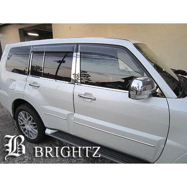 三菱パジェロ　サイドステー　未使用品 ペダル ランニング ボード サイド ステップ バー ドア 適用: 三菱