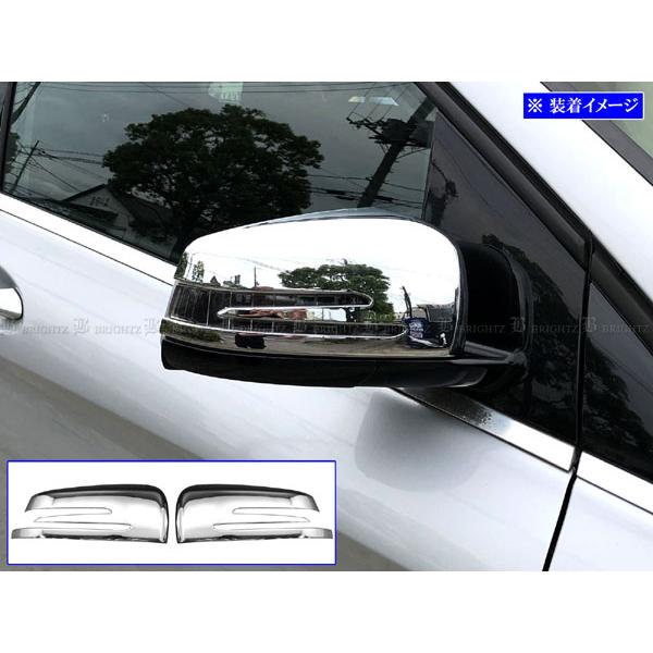 ブライツ BRIGHTZ Bクラス W246 メッキドアミラーカバー ガーニッシュ
