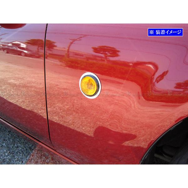 ブライツ BRIGHTZ ロードスター NA系 超鏡面ステンレスメッキサイド