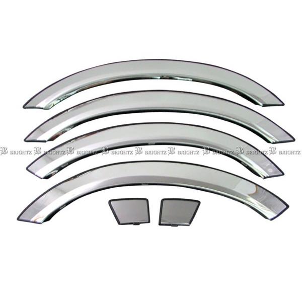 BRIGHTZ ハイエース 100 超鏡面ステンレスメッキフェンダートリム FEN