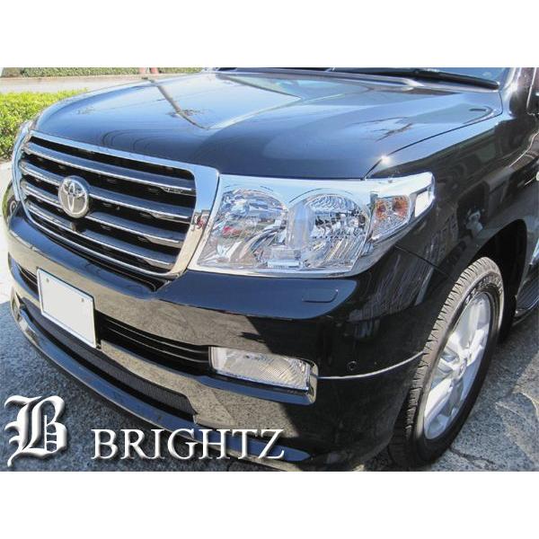 Brightz ランクル 0系 前期用 クロームメッキヘッドライトリング Head 043 パーツショップ ブライツ 通販 Yahoo ショッピング