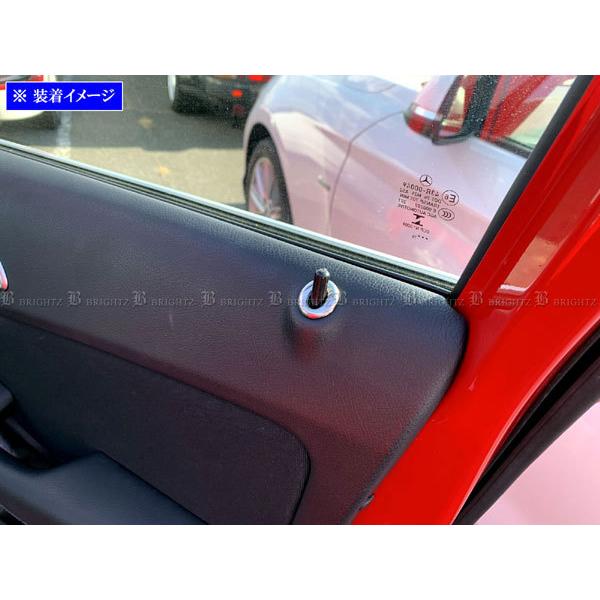 BRIGHTZ GLK�N���X X204 �����ʃX�e�����X�h�A���b�N�s�������O 4PC INT�|ETC�|394