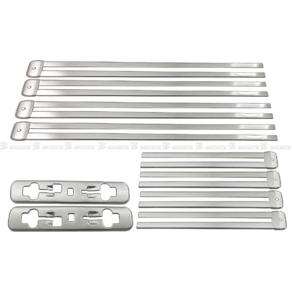 ブライツ BRIGHTZ ヴェルファイア 30 35 ステンレスシートレールカバー