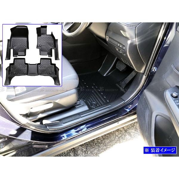 ブライツ(車) BRIGHTZ ハリアー MXUA80 MXUA85 フロアマット 3PC