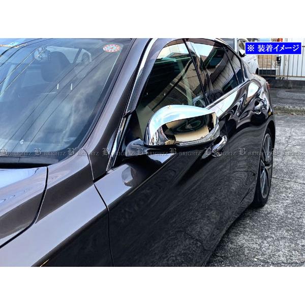 ブライツ(車) BRIGHTZ スカイライン V37 メッキドアミラーカバー