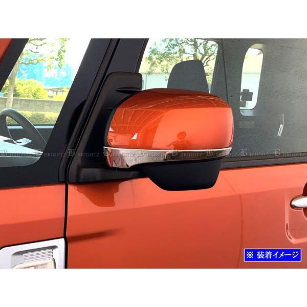 BRIGHTZ �E�F�C�N LA700S LA710S �����ʃX�e�����X���b�L�h�A�~���[�A���_�[���[�� 2PC  MIR�|ETC�|058