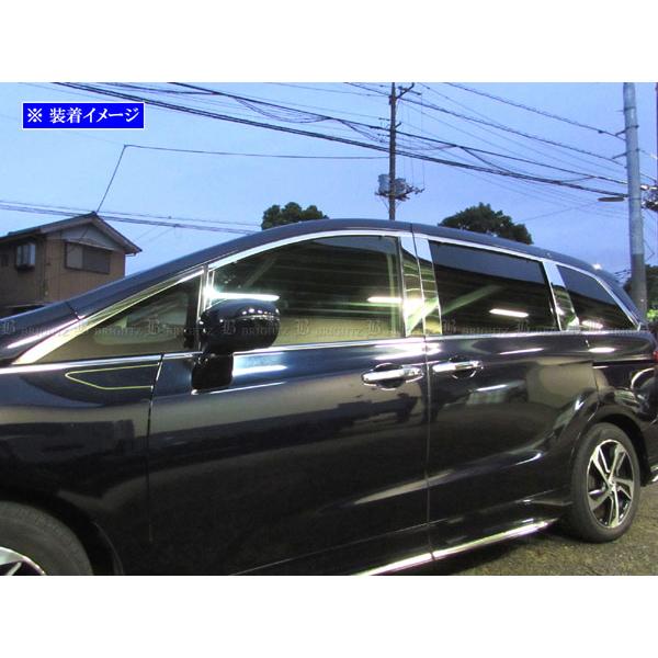ブライツ BRIGHTZ オデッセイ RC1 RC2 超鏡面ステンレスメッキピラー