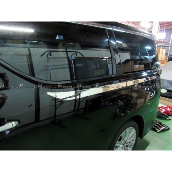 ブライツ BRIGHTZ アルファード 30 35 超鏡面ステンレスメッキ