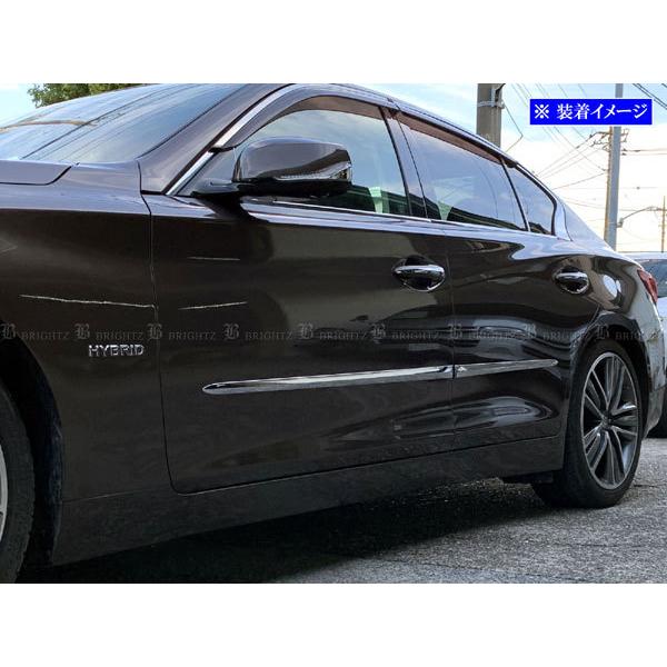 ブライツ(車) BRIGHTZ スカイライン V37 メッキサイドドアモール