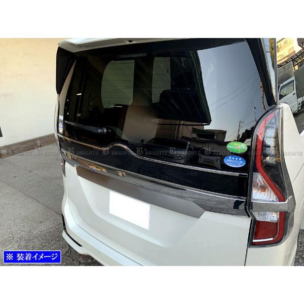 ブライツ BRIGHTZ セレナ C27 超鏡面ステンレスメッキリアウィンドウ