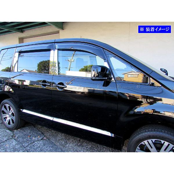 ブライツ BRIGHTZ デリカD:5 CV 超鏡面ステンレスメッキピラーパネル