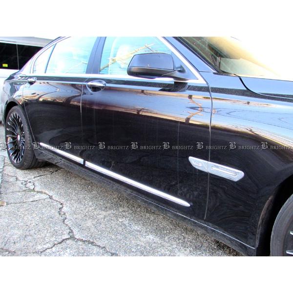 BMW 7シリーズ F02 メッキ サイド ドア モール ガーニッシュ アンダー 