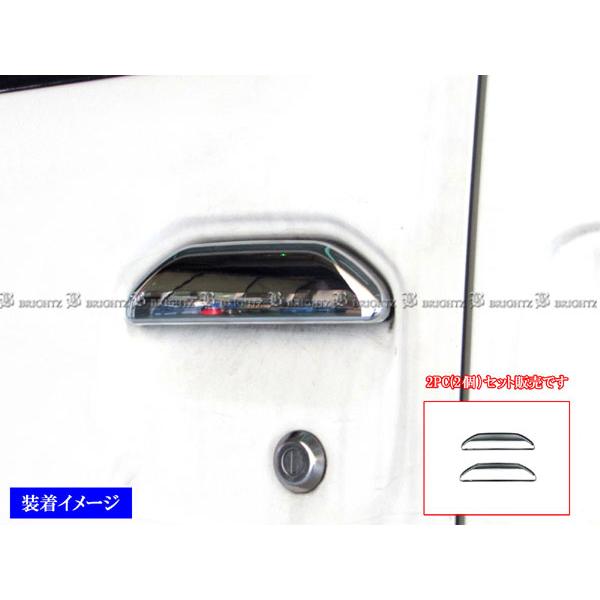 ミニキャブトラック U61T U61TP メッキ ドア ハンドル カバー 2PC DHC−NOBU−132−2PC