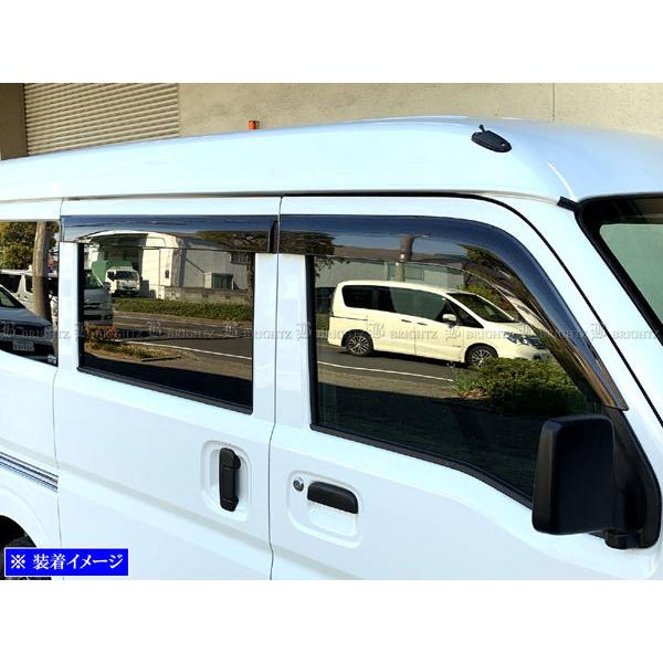 エブリイバン DA17V サイド ドア バイザー 日除け 雨除け サン