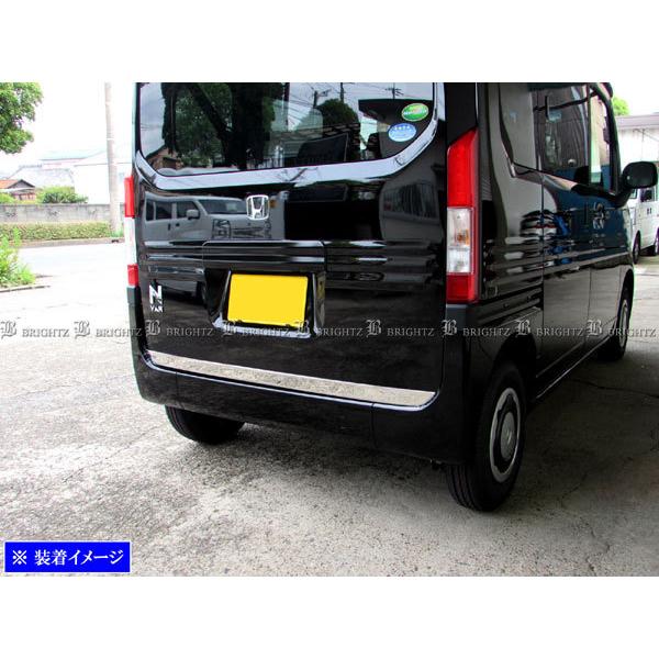 N-VAN JJ1 JJ2 超鏡面 ステンレス メッキ トランク アンダー モール