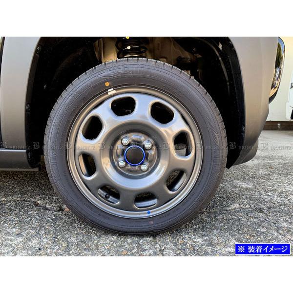 エブリイバン DA17V ステンレス センター ホイール キャップ リング