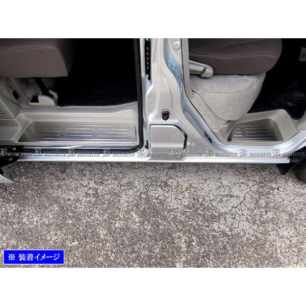 エブリイバン DA17V ステンレス エントランス モール キッキング シル