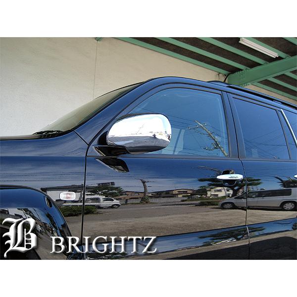 ハイラックスサーフ 210 215 メッキ サイド ドア ミラー カバー