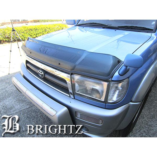 ハイラックスサーフ 180 185 ライト スモーク ボンネット バイザー