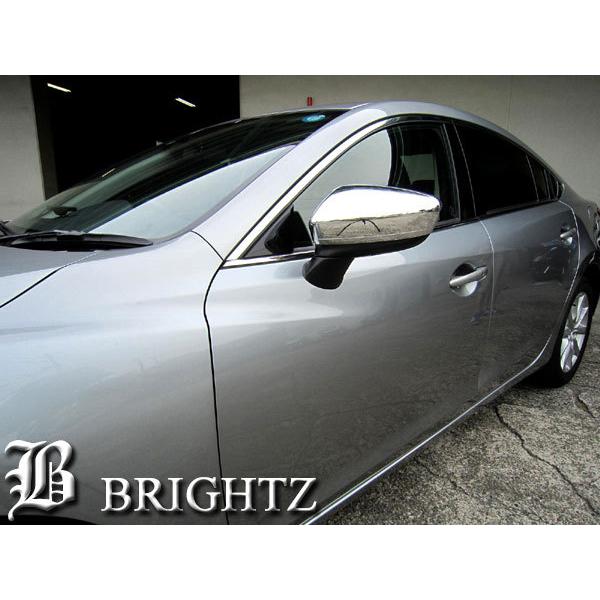 アテンザセダン GJ2AP GJ2FP メッキ サイド ドア ミラー カバー