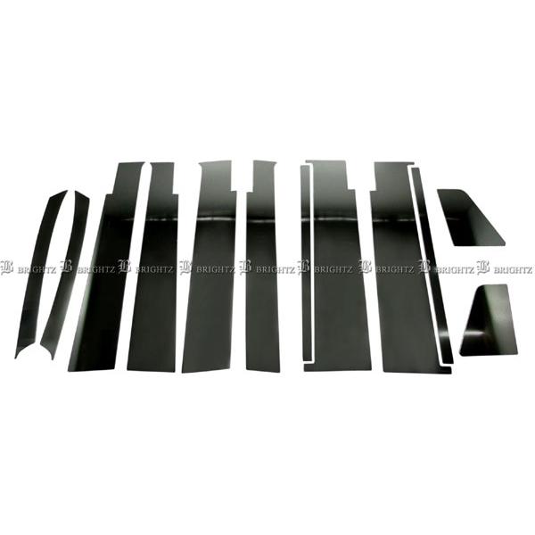 ダイハツ　タントカスタム LA600S、LA610S超鏡面ブラックメッキ調ピラー タントカスタム LA600S LA610S 超鏡面 ステンレス ブラック