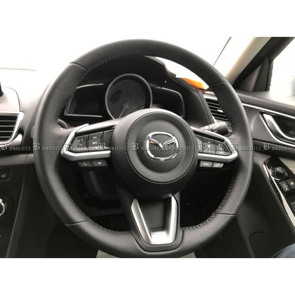 アクセラスポーツ BM2FS BM2AS ステアリング スイッチ パネル ハンドル