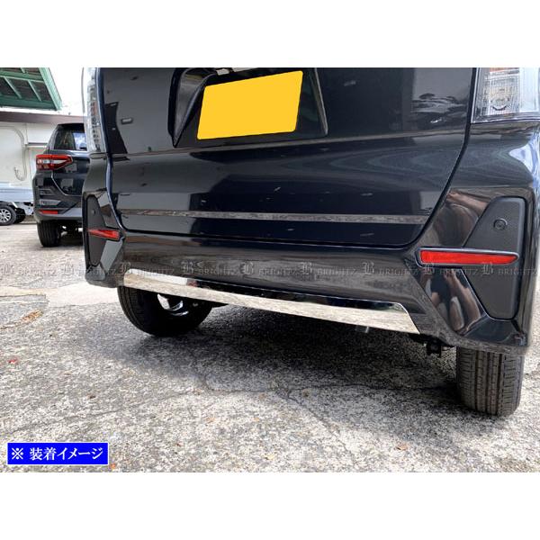 タントカスタム LA650S LA660S 超鏡面 ステンレス メッキ リア