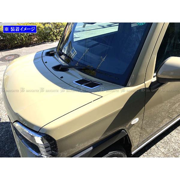 ダイハツ タフト LA900S/LA910S 純正ボンネット タフト LA900S/LA910S 純正ボンネット 黒メタリッック （P20-87