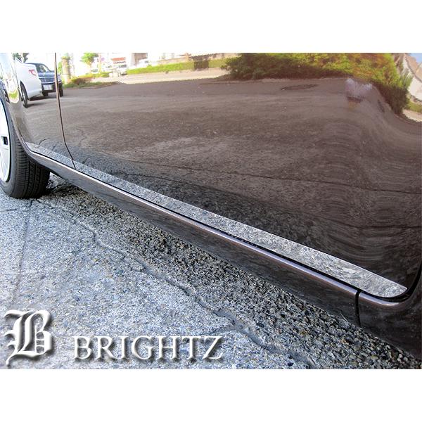 キューブ Z12 NZ12 超鏡面 ステンレス メッキ サイド ドア モール 4PC