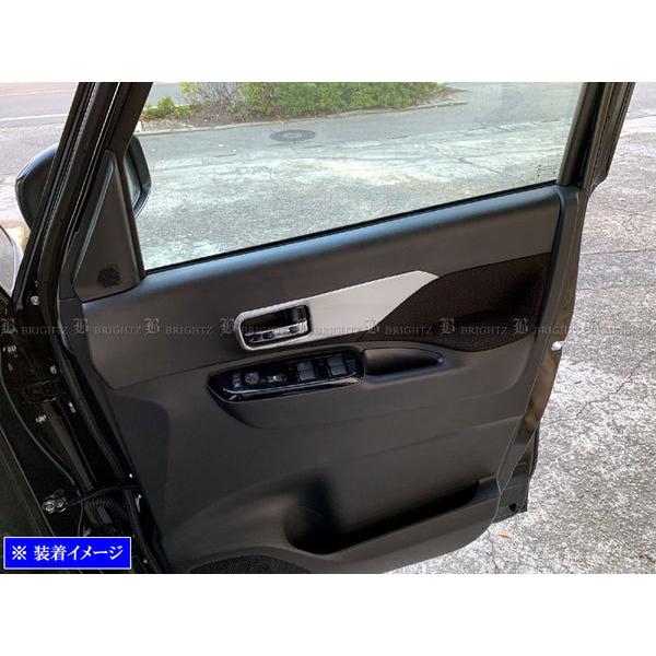 ルークス B40 B47A B48A ステンレス インナー ドア パネル サテンシルバー パネル モール ガーニッシュ INT−PAN−008