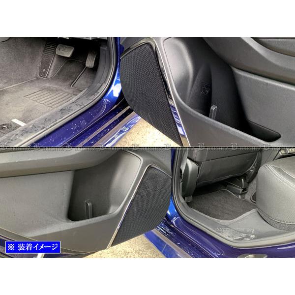 インプレッサG4 GK6 GK7 超鏡面 ステンレス メッキ ドア スピーカー モール 4PC ガーニッシュ カバー パネル モール SPEAKER−114